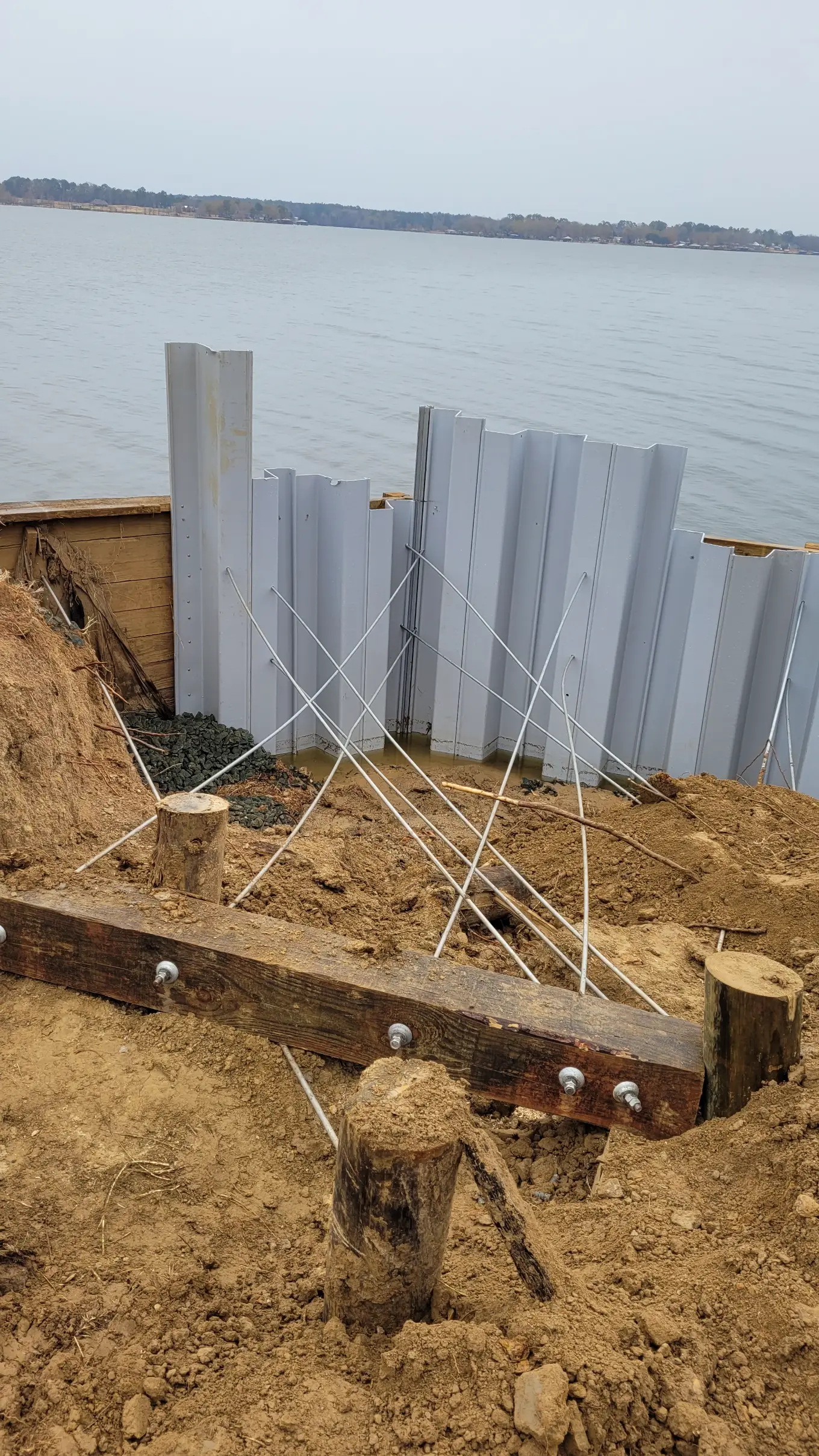 Vinyl Bulkhead Lake Livingston gallery image 5